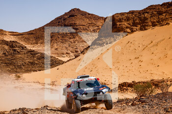 2022-01-11 - 216 Krotov Denis (raf), Zhiltsov Konstantin (raf), MSK Rally Team, John Cooper Works Buggy, Auto FIA T1/T2, W2RC, action during the Stage 9 of the Dakar Rally 2022 around Wadi Ad Dawasir, on January 11th 2022 in Wadi Ad Dawasir, Saudi Arabia - STAGE 9 OF THE DAKAR RALLY 2022 AROUND WADI AD DAWASIR - RALLY - MOTORS