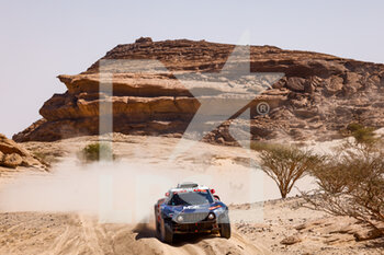 2022-01-12 - 216 Krotov Denis (raf), Zhiltsov Konstantin (raf), MSK Rally Team, John Cooper Works Buggy, Auto FIA T1/T2, W2RC, action during the Stage 10 of the Dakar Rally 2022 between Wadi Ad Dawasir and Bisha, on January 12th 2022 in Bisha, Saudi Arabia - STAGE 10 OF THE DAKAR RALLY 2022 BETWEEN WADI AD DAWASIR AND BISHA - RALLY - MOTORS