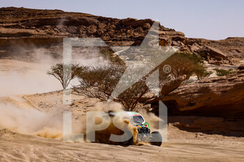2022-01-12 - 415 Luppi de Oliveira Rodrigo (bra), Justo Maykel (bra), South Racing Can-Am XRS, T4 FIA SSV, W2RC, Motul, action during the Stage 10 of the Dakar Rally 2022 between Wadi Ad Dawasir and Bisha, on January 12th 2022 in Bisha, Saudi Arabia - STAGE 10 OF THE DAKAR RALLY 2022 BETWEEN WADI AD DAWASIR AND BISHA - RALLY - MOTORS