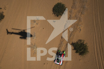 2022-01-12 - 205 Al Rajhi Yazeed (sau), Orr Michael (gbr), Overdrive Toyota, Toyota Hilux Overdrive, Auto FIA T1/T2, W2RC, action during the Stage 10 of the Dakar Rally 2022 between Wadi Ad Dawasir and Bisha, on January 12th 2022 in Bisha, Saudi Arabia - STAGE 10 OF THE DAKAR RALLY 2022 BETWEEN WADI AD DAWASIR AND BISHA - RALLY - MOTORS