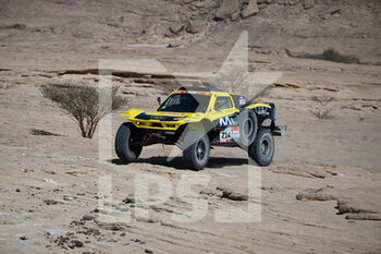 2022-01-12 - 214 Lavieille Christian (fra), Aubert Johnny (fra), MD Rallye Sport, Optimus MD Rallye, Auto FIA T1/T2, Motul, action during the Stage 10 of the Dakar Rally 2022 between Wadi Ad Dawasir and Bisha, on January 12th 2022 in Bisha, Saudi Arabia - STAGE 10 OF THE DAKAR RALLY 2022 BETWEEN WADI AD DAWASIR AND BISHA - RALLY - MOTORS