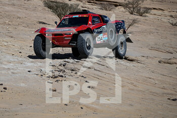 2022-01-12 - 254 Bergounhe Jean-Remy (fra), Dubuy Gérard (fra), MD Rallye Sport, Optimus MD Rallye, Auto FIA T1/T2, action during the Stage 10 of the Dakar Rally 2022 between Wadi Ad Dawasir and Bisha, on January 12th 2022 in Bisha, Saudi Arabia - STAGE 10 OF THE DAKAR RALLY 2022 BETWEEN WADI AD DAWASIR AND BISHA - RALLY - MOTORS