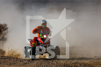 2022-01-13 - 183 Medeiros Marcelo (bra), Team Marcelo Medeiros, Yamaha YFM700R, Quad, W2RC, action during the Stage 11 of the Dakar Rally 2022 around Bisha, on January 13th 2022 in Bisha, Saudi Arabia - STAGE 11 OF THE DAKAR RALLY 2022 AROUND BISHA - RALLY - MOTORS