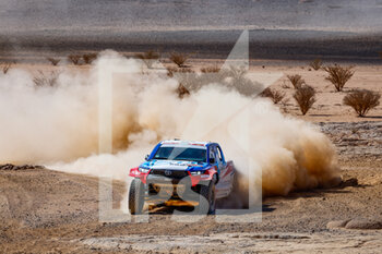 2022-01-13 - 229 Chabot Ronan (fra), Pillot Gilles (fra), Overdrive Toyota, Toyota Hilux Overdrive, Auto FIA T1/T2, action during the Stage 11 of the Dakar Rally 2022 around Bisha, on January 13th 2022 in Bisha, Saudi Arabia - STAGE 11 OF THE DAKAR RALLY 2022 AROUND BISHA - RALLY - MOTORS