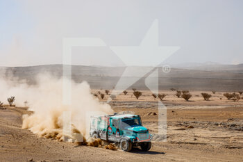 2022-01-13 - 504 Van Kasteren Janus (nld), Snijders Marcel (nld), Rodewald Darek (pol), Petronas Team de Rooy Iveco, Iveco Powerstar, T5 FIA Camion, action during the Stage 11 of the Dakar Rally 2022 around Bisha, on January 13th 2022 in Bisha, Saudi Arabia - STAGE 11 OF THE DAKAR RALLY 2022 AROUND BISHA - RALLY - MOTORS