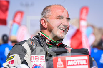 2022-01-14 - Picco Franco (ita), Team Franco Picco, Fantic 450 Rally, Moto, portrait during the Stage 12 of the Dakar Rally 2022 between Bisha and Jeddah, on January 14th 2022 in Jeddah, Saudi Arabia - STAGE 12 OF THE DAKAR RALLY 2022 BETWEEN BISHA AND JEDDAH - RALLY - MOTORS