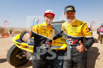 2022-01-14 - 214 Lavieille Christian (fra), Aubert Johnny (fra), MD Rallye Sport, Optimus MD Rallye, Auto FIA T1/T2, Motul, portrait during the Stage 12 of the Dakar Rally 2022 between Bisha and Jeddah, on January 14th 2022 in Jeddah, Saudi Arabia - STAGE 12 OF THE DAKAR RALLY 2022 BETWEEN BISHA AND JEDDAH - RALLY - MOTORS