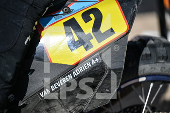 2022-01-14 - 42 Van Beveren Adrien (fra), Monster Energy Yamaha Rally Team, Yamaha WR450F, Moto, action during the Stage 12 of the Dakar Rally 2022 between Bisha and Jeddah, on January 14th 2022 in Jeddah, Saudi Arabia - STAGE 12 OF THE DAKAR RALLY 2022 BETWEEN BISHA AND JEDDAH - RALLY - MOTORS