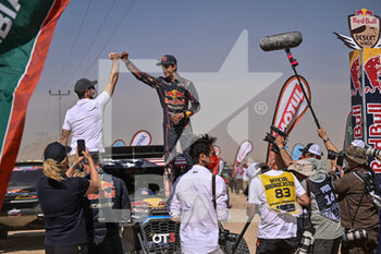 2022-01-14 - 303 Quintero Seth (usa), Zenz Dennis (ger), Red Bull Off-Road Junior Team, OT3 - 02, T3 FIA, W2RC, action during the Stage 12 of the Dakar Rally 2022 between Bisha and Jeddah, on January 14th 2022 in Jeddah, Saudi Arabia - STAGE 12 OF THE DAKAR RALLY 2022 BETWEEN BISHA AND JEDDAH - RALLY - MOTORS