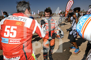 2022-01-14 - 55 Zacchetti Cesare (ita), KTM 450 Rally, Moto, Original by Motul, action during the Stage 12 of the Dakar Rally 2022 between Bisha and Jeddah, on January 14th 2022 in Jeddah, Saudi Arabia - STAGE 12 OF THE DAKAR RALLY 2022 BETWEEN BISHA AND JEDDAH - RALLY - MOTORS