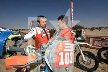 2022-01-14 - 103 Chirent Fabrice (fra), Team Fabaventure, KTM 450 EXCF, Moto, Original by Motul, action during the Stage 12 of the Dakar Rally 2022 between Bisha and Jeddah, on January 14th 2022 in Jeddah, Saudi Arabia - STAGE 12 OF THE DAKAR RALLY 2022 BETWEEN BISHA AND JEDDAH - RALLY - MOTORS