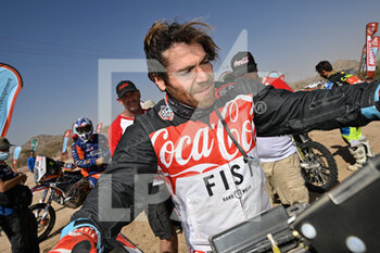 2022-01-14 - 35 Guillen Rivera Juan Pablo (mex), Nomadas Adventure, KTM 450 Rally, Moto, action during the Stage 12 of the Dakar Rally 2022 between Bisha and Jeddah, on January 14th 2022 in Jeddah, Saudi Arabia - STAGE 12 OF THE DAKAR RALLY 2022 BETWEEN BISHA AND JEDDAH - RALLY - MOTORS
