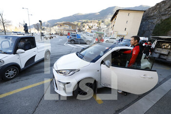 2022-01-18 - OGIER Sébastien (FRA), TOYOTA GAZOO RACING WRT TOYOTA GR Yaris Rally1, portrait VEILLAS Benjamin (FRA), TOYOTA GAZOO RACING WRT TOYOTA GR Yaris Rally1, portrait during the 2022 WRC World Rally Car Championship, 90th edition of the Monte Carlo rally from January 20 to 23, 2022 at Monaco - 2022 WRC WORLD RALLY CAR CHAMPIONSHIP, 90TH EDITION OF THE MONTE CARLO RALLY - RALLY - MOTORS