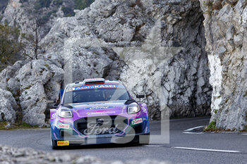 2022-01-20 - 44 Gus GREENSMITH (GBR), Jonas ANDERSSON (SWE), M-SPORT FORD WORLD RALLY TEAM FORD Puma Rally1, action during the 2022 WRC World Rally Car Championship, 90th edition of the Monte Carlo rally from January 20 to 23, 2022 at Monaco - 2022 WRC WORLD RALLY CAR CHAMPIONSHIP, 90TH EDITION OF THE MONTE CARLO RALLY - RALLY - MOTORS