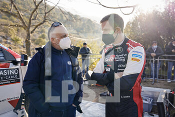 2022-01-20 - MESTELAN Xavier (FRA), FIA Technical Director, portrait OGIER Sébastien (FRA), TOYOTA GAZOO RACING WRT TOYOTA GR Yaris Rally1, portrait during the 2022 WRC World Rally Car Championship, 90th edition of the Monte Carlo rally from January 20 to 23, 2022 at Monaco - 2022 WRC WORLD RALLY CAR CHAMPIONSHIP, 90TH EDITION OF THE MONTE CARLO RALLY - RALLY - MOTORS