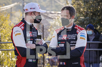 2022-01-20 - EVANS Elfyn (GBR), TOYOTA GAZOO RACING WRT TOYOTA GR Yaris Rally1, portrait OGIER Sébastien (FRA), TOYOTA GAZOO RACING WRT TOYOTA GR Yaris Rally1, portrait during the 2022 WRC World Rally Car Championship, 90th edition of the Monte Carlo rally from January 20 to 23, 2022 at Monaco - 2022 WRC WORLD RALLY CAR CHAMPIONSHIP, 90TH EDITION OF THE MONTE CARLO RALLY - RALLY - MOTORS