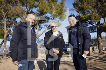 2022-01-20 - TOQUET Jerome (FIA Technical Delegate), portrait MOUTON Michele, FIA security delegate, portrait MESTELAN Xavier (FRA), FIA Technical Director, portrait during the 2022 WRC World Rally Car Championship, 90th edition of the Monte Carlo rally from January 20 to 23, 2022 at Monaco - 2022 WRC WORLD RALLY CAR CHAMPIONSHIP, 90TH EDITION OF THE MONTE CARLO RALLY - RALLY - MOTORS