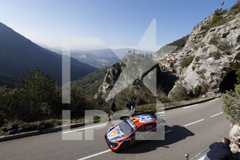 2022-01-20 - 11 Thierry NEUVILLE (BEL), Martijn WYDAEGHE (BEL), HYUNDAI SHELL MOBIS WORLD RALLY TEAM HYUNDAI i20 N Rally1, action during the 2022 WRC World Rally Car Championship, 90th edition of the Monte Carlo rally from January 20 to 23, 2022 at Monaco - 2022 WRC WORLD RALLY CAR CHAMPIONSHIP, 90TH EDITION OF THE MONTE CARLO RALLY - RALLY - MOTORS