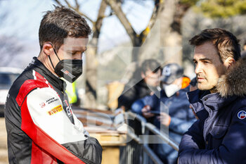 2022-01-20 - OGIER Sébastien (FRA), TOYOTA GAZOO RACING WRT TOYOTA GR Yaris Rally1, portrait SORDO Daniel during the 2022 WRC World Rally Car Championship, 90th edition of the Monte Carlo rally from January 20 to 23, 2022 at Monaco - 2022 WRC WORLD RALLY CAR CHAMPIONSHIP, 90TH EDITION OF THE MONTE CARLO RALLY - RALLY - MOTORS