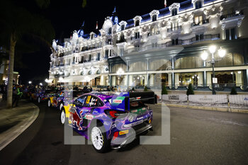 2022-01-20 - 19 Sébastien LOEB (FRA), Isabelle GALMICHE (FRA), M-SPORT FORD WORLD RALLY TEAM FORD, Puma Rally1, action during the 2022 WRC World Rally Car Championship, 90th edition of the Monte Carlo rally from January 20 to 23, 2022 at Monaco - 2022 WRC WORLD RALLY CAR CHAMPIONSHIP, 90TH EDITION OF THE MONTE CARLO RALLY - RALLY - MOTORS