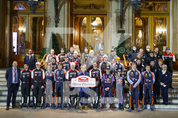 2022-01-20 - Family picture WRC, during the 2022 WRC World Rally Car Championship, 90th edition of the Monte Carlo rally from January 20 to 23, 2022 at Monaco - 2022 WRC WORLD RALLY CAR CHAMPIONSHIP, 90TH EDITION OF THE MONTE CARLO RALLY - RALLY - MOTORS