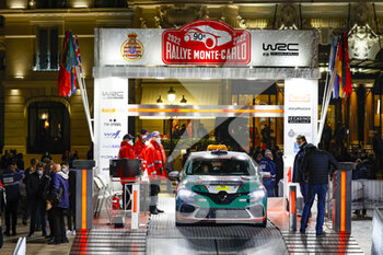 2022-01-20 - 00 BERNARDI FLORIAN (FRA), BELLOTO VICTOR (FRA), RENAULT Clio Rally4, action during the 2022 WRC World Rally Car Championship, 90th edition of the Monte Carlo rally from January 20 to 23, 2022 at Monaco - 2022 WRC WORLD RALLY CAR CHAMPIONSHIP, 90TH EDITION OF THE MONTE CARLO RALLY - RALLY - MOTORS