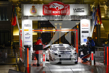 2022-01-20 - 48 Raphaël ASTIER (FRA), Frédéric VAUCLARE (FRA), RAPHAËL ASTIER ALPINE A110, action during the 2022 WRC World Rally Car Championship, 90th edition of the Monte Carlo rally from January 20 to 23, 2022 at Monaco - 2022 WRC WORLD RALLY CAR CHAMPIONSHIP, 90TH EDITION OF THE MONTE CARLO RALLY - RALLY - MOTORS