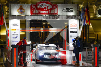 2022-01-20 - 50 Ian CRERAR (CAN), Elise RACETTE (CAN), IAN CRERAR ALPINE A110, action during the 2022 WRC World Rally Car Championship, 90th edition of the Monte Carlo rally from January 20 to 23, 2022 at Monaco - 2022 WRC WORLD RALLY CAR CHAMPIONSHIP, 90TH EDITION OF THE MONTE CARLO RALLY - RALLY - MOTORS