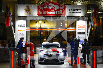 2022-01-20 - 80 Ghjuvanni ROSSI (FRA), Maxime MARTINI (FRA), GHJUVANNI ROSSI, RENAULT Clio RS Line, action during the 2022 WRC World Rally Car Championship, 90th edition of the Monte Carlo rally from January 20 to 23, 2022 at Monaco - 2022 WRC WORLD RALLY CAR CHAMPIONSHIP, 90TH EDITION OF THE MONTE CARLO RALLY - RALLY - MOTORS