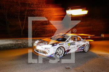 2022-01-20 - 48 Raphaël ASTIER (FRA), Frédéric VAUCLARE (FRA), RAPHAËL ASTIER ALPINE A110, action during the 2022 WRC World Rally Car Championship, 90th edition of the Monte Carlo rally from January 20 to 23, 2022 at Monaco - 2022 WRC WORLD RALLY CAR CHAMPIONSHIP, 90TH EDITION OF THE MONTE CARLO RALLY - RALLY - MOTORS