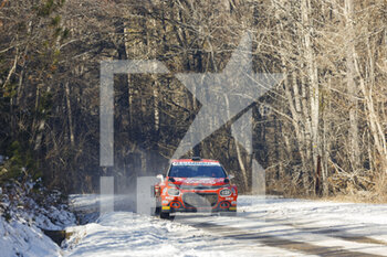 2022-01-22 - 23 Yohan ROSSEL (FRA), Benjamin BOULLOUD (FRA), PH SPORT CITROEN, C3, action during the 2022 WRC World Rally Car Championship, 90th edition of the Monte Carlo rally from January 20 to 23, 2022 at Monaco - 2022 WRC WORLD RALLY CAR CHAMPIONSHIP, 90TH EDITION OF THE MONTE CARLO RALLY - RALLY - MOTORS