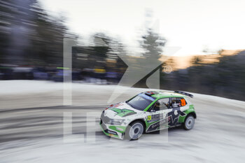 2022-01-22 - 20 Andreas MIKKELSEN (NOR), Eriksen TORSTEIN (NOR), TOKSPORT WRT SKODA, Fabia Evo, actionN during the 2022 WRC World Rally Car Championship, 90th edition of the Monte Carlo rally from January 20 to 23, 2022 at Monaco - 2022 WRC WORLD RALLY CAR CHAMPIONSHIP, 90TH EDITION OF THE MONTE CARLO RALLY - RALLY - MOTORS