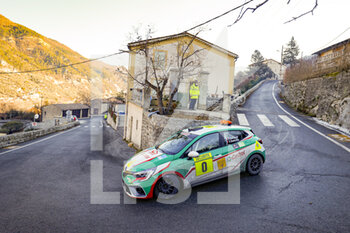 2022-01-23 - 00 BERNARDI FLORIAN (FRA), BELLOTO VICTOR (FRA), RENAULT Clio Rally4, action during the 2022 WRC World Rally Car Championship, 90th edition of the Monte Carlo rally from January 20 to 23, 2022 at Monaco - 2022 WRC WORLD RALLY CAR CHAMPIONSHIP, 90TH EDITION OF THE MONTE CARLO RALLY - RALLY - MOTORS