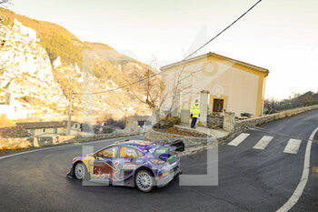 2022-01-23 - 42 Craig BREEN (IRL), Paul NAGLE (IRL), M-SPORT FORD WORLD RALLY TEAM FORD, Puma Rally1, action during the 2022 WRC World Rally Car Championship, 90th edition of the Monte Carlo rally from January 20 to 23, 2022 at Monaco - 2022 WRC WORLD RALLY CAR CHAMPIONSHIP, 90TH EDITION OF THE MONTE CARLO RALLY - RALLY - MOTORS