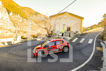 2022-01-23 - 23 Yohan ROSSEL (FRA), Benjamin BOULLOUD (FRA), PH SPORT CITROEN, C3, action during the 2022 WRC World Rally Car Championship, 90th edition of the Monte Carlo rally from January 20 to 23, 2022 at Monaco - 2022 WRC WORLD RALLY CAR CHAMPIONSHIP, 90TH EDITION OF THE MONTE CARLO RALLY - RALLY - MOTORS