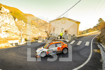 2022-01-23 - 25 Chris INGRAM (GBR), Ross WHITTOCK (GBR), CHRIS INGRAM SKODA, Fabia Evo, action during the 2022 WRC World Rally Car Championship, 90th edition of the Monte Carlo rally from January 20 to 23, 2022 at Monaco - 2022 WRC WORLD RALLY CAR CHAMPIONSHIP, 90TH EDITION OF THE MONTE CARLO RALLY - RALLY - MOTORS