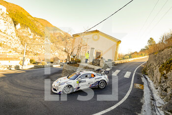 2022-01-23 - 48 Raphaël ASTIER (FRA), Frédéric VAUCLARE (FRA), RAPHAËL ASTIER ALPINE A110, action during the 2022 WRC World Rally Car Championship, 90th edition of the Monte Carlo rally from January 20 to 23, 2022 at Monaco - 2022 WRC WORLD RALLY CAR CHAMPIONSHIP, 90TH EDITION OF THE MONTE CARLO RALLY - RALLY - MOTORS