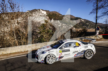 2022-01-23 - 48 Raphaël ASTIER (FRA), Frédéric VAUCLARE (FRA), RAPHAËL ASTIER ALPINE A110, action during the 2022 WRC World Rally Car Championship, 90th edition of the Monte Carlo rally from January 20 to 23, 2022 at Monaco - 2022 WRC WORLD RALLY CAR CHAMPIONSHIP, 90TH EDITION OF THE MONTE CARLO RALLY - RALLY - MOTORS