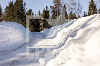 2022-02-22 - landscape during the Rally Sweden 2022, 2nd round of the 2022 WRC World Rally Car Championship, from February 24 to 27, 2022 at Umea, Vasterbotten County, Sweden - RALLY SWEDEN 2022, 2ND ROUND OF THE 2022 WRC WORLD RALLY CAR CHAMPIONSHIP - RALLY - MOTORS