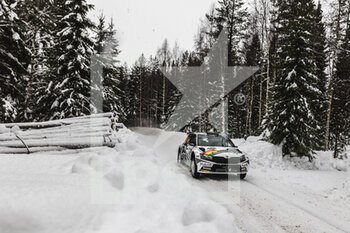 2022-02-24 - 40 BULACIA Bruno (bol), MARTI Marc (esp), Skoda Fabia Evo, action during the Rally Sweden 2022, 2nd round of the 2022 WRC World Rally Car Championship, from February 24 to 27, 2022 at Umea, Vasterbotten County, Sweden - RALLY SWEDEN 2022, 2ND ROUND OF THE 2022 WRC WORLD RALLY CAR CHAMPIONSHIP - RALLY - MOTORS