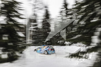 2022-02-24 - 26 ADIELSSON Mattias (swe), ARHUSIANDER David (swe), M-Sport Ford World Rally Team, Ford Fiesta Mk II, action during the Rally Sweden 2022, 2nd round of the 2022 WRC World Rally Car Championship, from February 24 to 27, 2022 at Umea, Vasterbotten County, Sweden - RALLY SWEDEN 2022, 2ND ROUND OF THE 2022 WRC WORLD RALLY CAR CHAMPIONSHIP - RALLY - MOTORS
