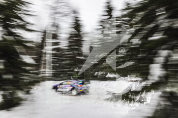 2022-02-24 - 44 GREENSMITH Gus (gbr), ANDERSSON Jonas (swe), M-Sport Ford World Rally Team, Ford Puma Rally1, action during the Rally Sweden 2022, 2nd round of the 2022 WRC World Rally Car Championship, from February 24 to 27, 2022 at Umea, Vasterbotten County, Sweden - RALLY SWEDEN 2022, 2ND ROUND OF THE 2022 WRC WORLD RALLY CAR CHAMPIONSHIP - RALLY - MOTORS