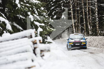 2022-02-24 - 50 ARMSTRONG Jon (gbr), HOY Brian (irl), Ford Fiesta Rally3, action during the Rally Sweden 2022, 2nd round of the 2022 WRC World Rally Car Championship, from February 24 to 27, 2022 at Umea, Vasterbotten County, Sweden - RALLY SWEDEN 2022, 2ND ROUND OF THE 2022 WRC WORLD RALLY CAR CHAMPIONSHIP - RALLY - MOTORS
