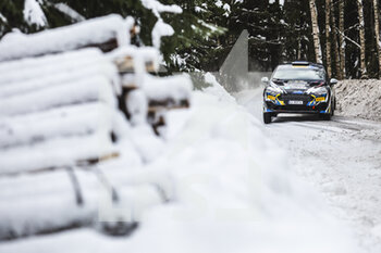 2022-02-24 - 51 VIRVES Robert (est), LESK Aleks (es), Starter Energy Racing, Ford Fiesta Rally3, action during the Rally Sweden 2022, 2nd round of the 2022 WRC World Rally Car Championship, from February 24 to 27, 2022 at Umea, Vasterbotten County, Sweden - RALLY SWEDEN 2022, 2ND ROUND OF THE 2022 WRC WORLD RALLY CAR CHAMPIONSHIP - RALLY - MOTORS