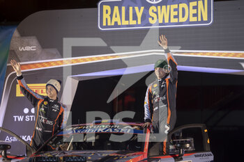 2022-02-24 - SOLBERG Olivier (swe), Hyundai Shell Mobis World Rally Team, Hyundai i20 N Rally 1, portrait EDMONDSON Elliot (gbr), Hyundai Shell Mobis World Rally Team, Hyundai i20 N Rally 1, portrait during the Rally Sweden 2022, 2nd round of the 2022 WRC World Rally Car Championship, from February 24 to 27, 2022 at Umea, Vasterbotten County, Sweden - RALLY SWEDEN 2022, 2ND ROUND OF THE 2022 WRC WORLD RALLY CAR CHAMPIONSHIP - RALLY - MOTORS