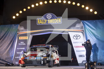 2022-02-24 - 04 LAPPI Esapekka (fin), FERM Janne (fin), Toyota Gazoo Racing WRT, Toyota GR Yaris Rally1, action during the Rally Sweden 2022, 2nd round of the 2022 WRC World Rally Car Championship, from February 24 to 27, 2022 at Umea, Vasterbotten County, Sweden - RALLY SWEDEN 2022, 2ND ROUND OF THE 2022 WRC WORLD RALLY CAR CHAMPIONSHIP - RALLY - MOTORS