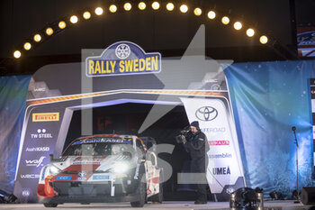 2022-02-24 - 33 EVANS Elfyn (gbr), MARTIN Scott (gbr), Toyota Gazoo Racing WRT, Toyota GR Yaris Rally1, action during the Rally Sweden 2022, 2nd round of the 2022 WRC World Rally Car Championship, from February 24 to 27, 2022 at Umea, Vasterbotten County, Sweden - RALLY SWEDEN 2022, 2ND ROUND OF THE 2022 WRC WORLD RALLY CAR CHAMPIONSHIP - RALLY - MOTORS