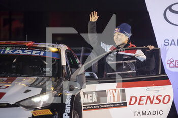 2022-02-24 - KATSUTA Takamoto (jpn), Toyota Gazoo Racing WRT, Toyota GR Yaris Rally1, portrait during the Rally Sweden 2022, 2nd round of the 2022 WRC World Rally Car Championship, from February 24 to 27, 2022 at Umea, Vasterbotten County, Sweden - RALLY SWEDEN 2022, 2ND ROUND OF THE 2022 WRC WORLD RALLY CAR CHAMPIONSHIP - RALLY - MOTORS