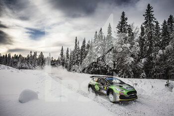 2022-02-25 - 23 HUTTUNEN Jari (fin), LUKKA Mikko (fin), M-Sport Ford World Rally Team, Ford Fiesta Mk II, action during the Rally Sweden 2022, 2nd round of the 2022 WRC World Rally Car Championship, from February 24 to 27, 2022 at Umea, Vasterbotten County, Sweden - RALLY SWEDEN 2022, 2ND ROUND OF THE 2022 WRC WORLD RALLY CAR CHAMPIONSHIP - RALLY - MOTORS