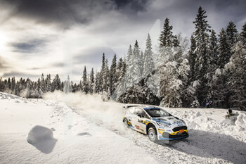 2022-02-25 - 29 ANDERSSON Per Gunnar (swe), FREDRIKSSON Anders (swe), Ford Fiesta Mk II, action during the Rally Sweden 2022, 2nd round of the 2022 WRC World Rally Car Championship, from February 24 to 27, 2022 at Umea, Vasterbotten County, Sweden - RALLY SWEDEN 2022, 2ND ROUND OF THE 2022 WRC WORLD RALLY CAR CHAMPIONSHIP - RALLY - MOTORS